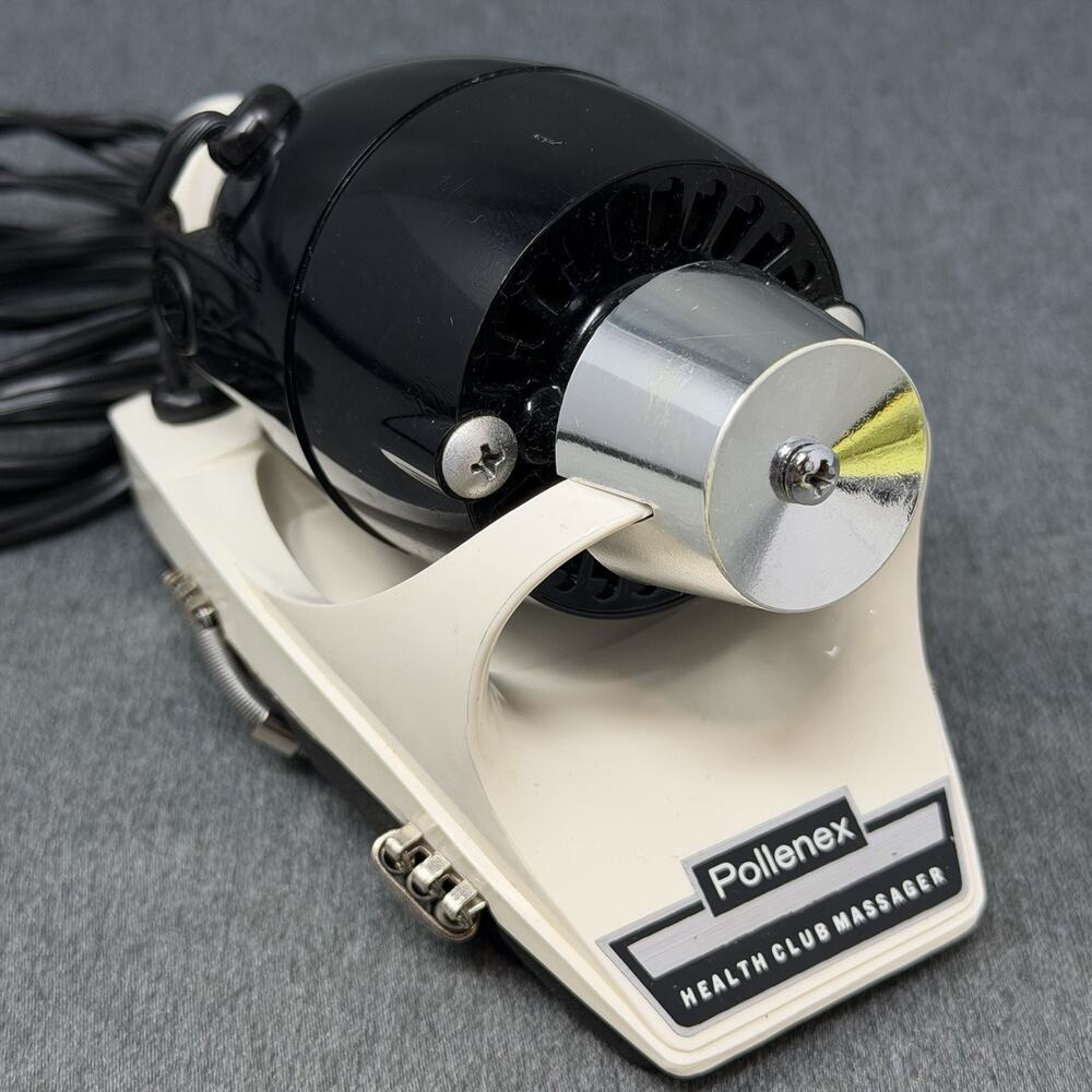 VTG Pollenex Health Club Swedish Style Handheld Health Massager Model S335 WORKS